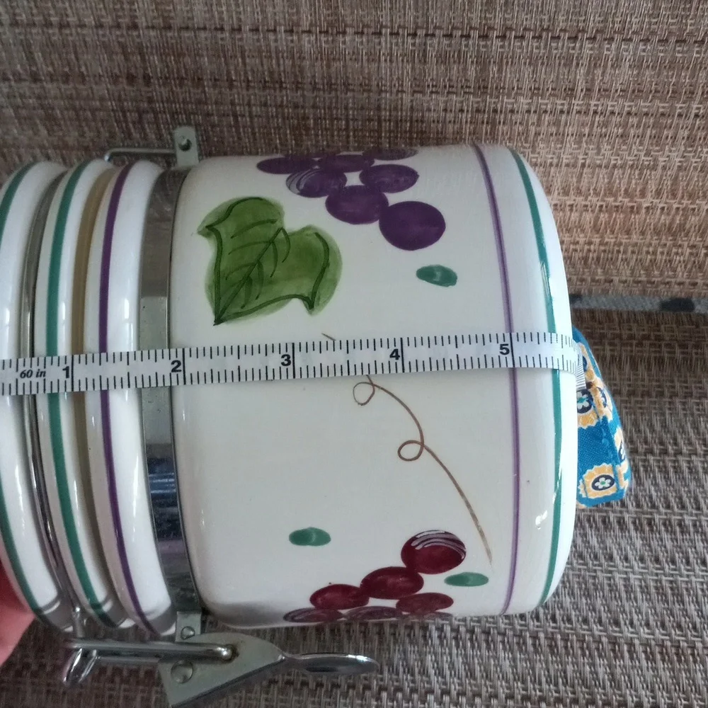 CIC Certified Ceramic Small Mason Storage Container